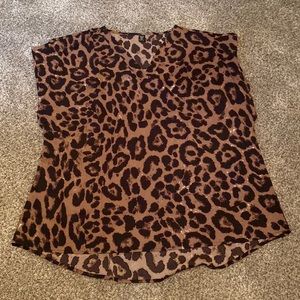 SHEIN Leopard shirt